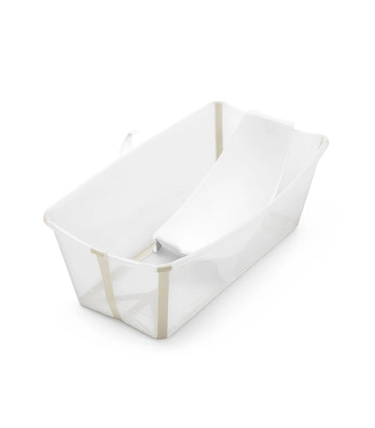 Flexi Bath bundle pack transparent/Sandy beige (baignoire+transat)