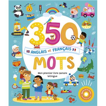 Mon premier livre sonore bilingue | Anglais - Français