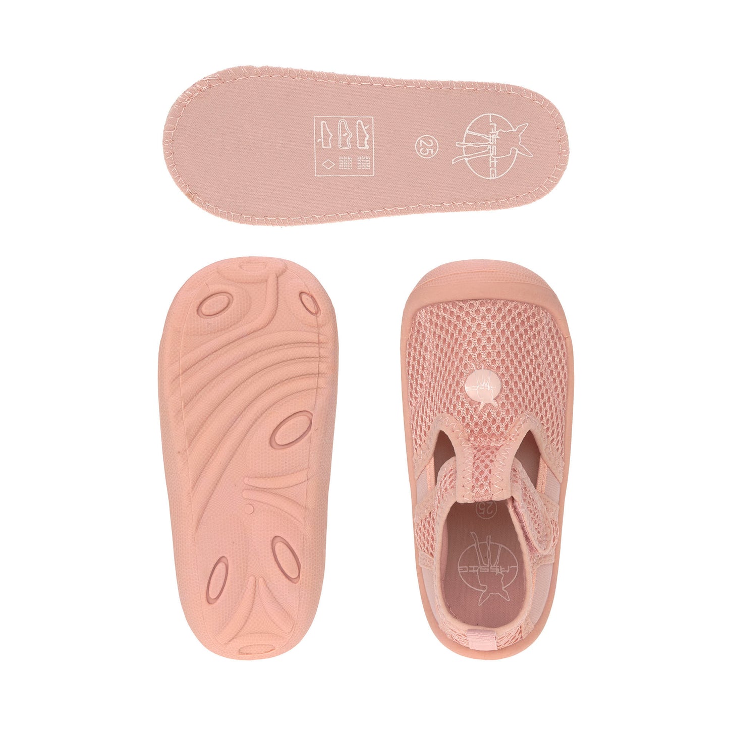 Sandales de bain (anti-UV) | Rose