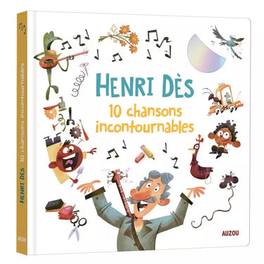 Livre et CD Henri Dès | 10 chansons incontournables