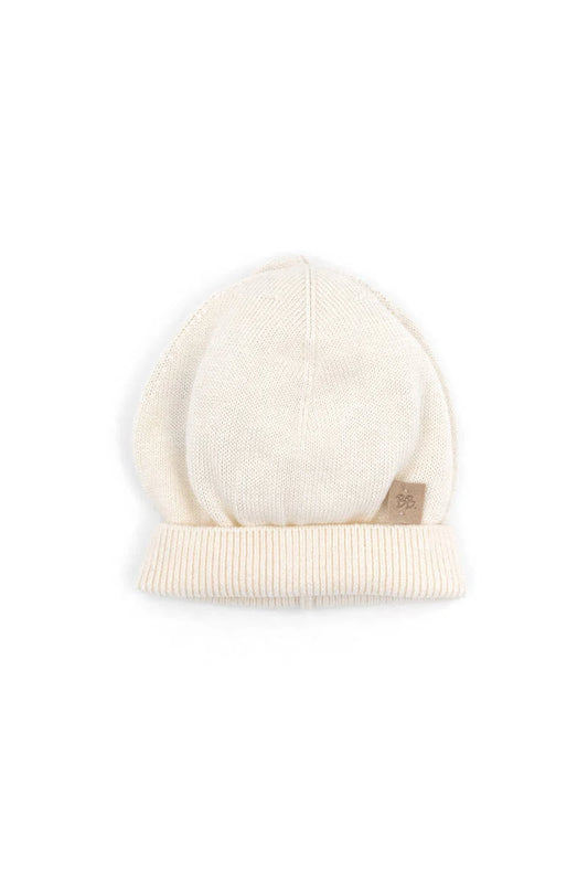 Bonnet tricot knitted | Bianco
