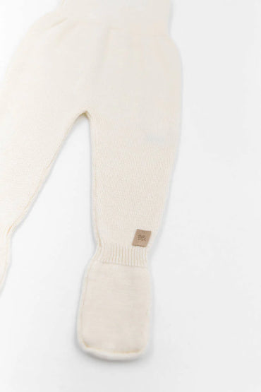 Pantalon avec pieds | Bianco