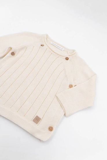 Pull tricot knitted | Bianco