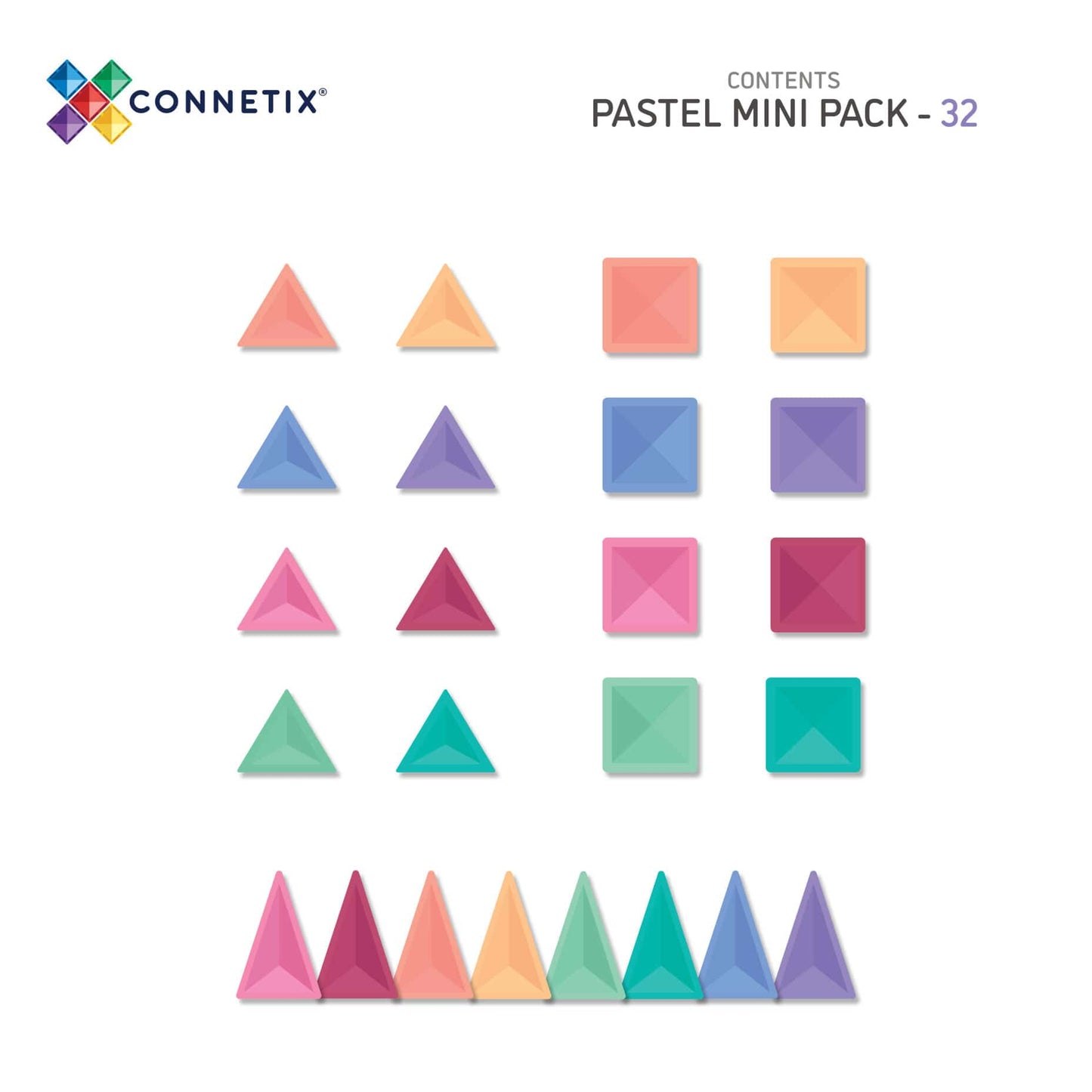 Mini pack Pastel | 32 pièces