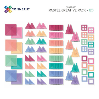 Pack créatif Pastel | 120 pièces
