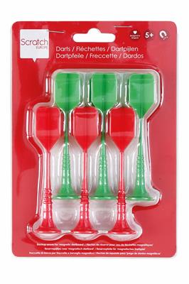 Fléchettes magnétique | Set rouge - vert - SMART Babyshop - Scratch