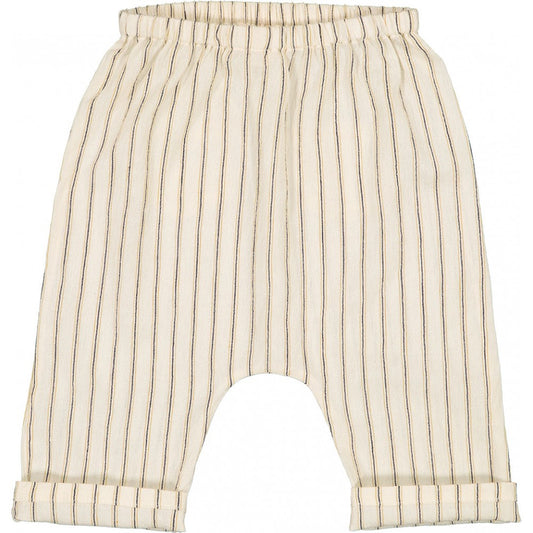 Pantalon bébé Jungle | Cotton crepe stripe