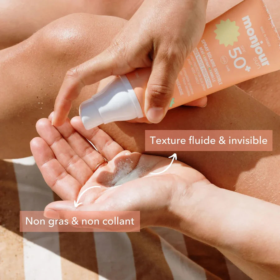 Spray solaire invisible SPF 50+