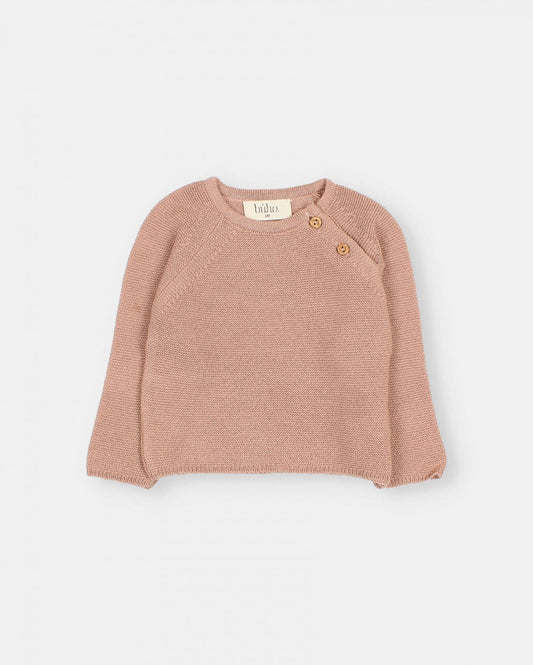 Pull tricot, antic rose