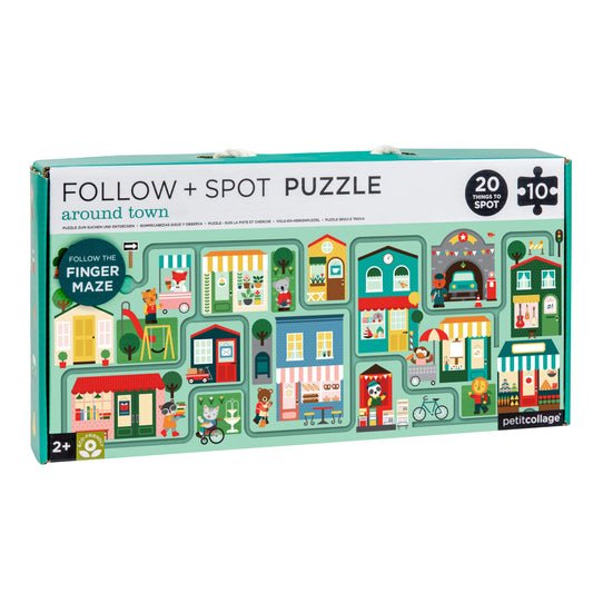 Follow + Spot Puzzle | Around town