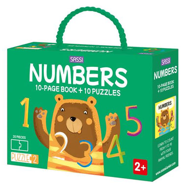 Numbers | 10 page book + 10 puzzle