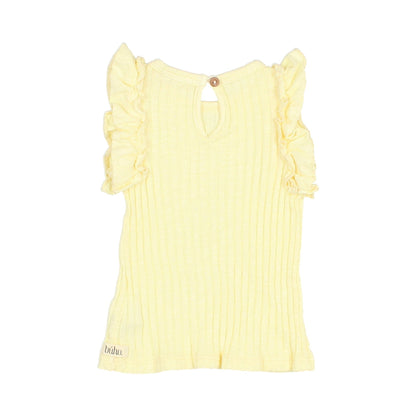 T - shirt sans manche à volants | Mimosa - SMART Babyshop - Buho