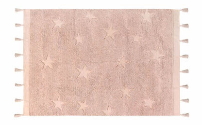 Tapis lavable Hippy Stars | Vintage nude - SMART Babyshop - Lorena Canals