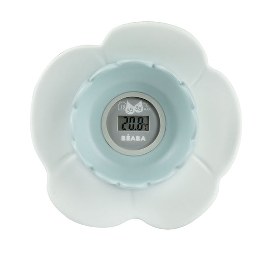 Thermomètre de bain lotus | Green blue
