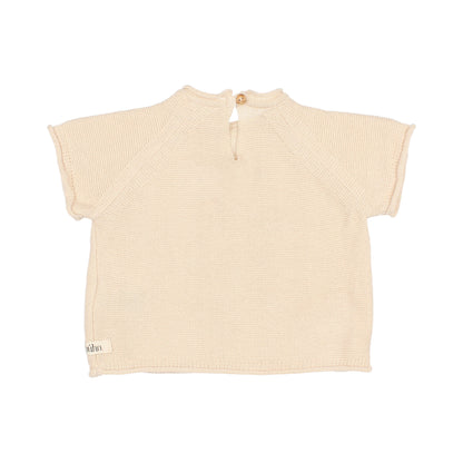T-shirt BB maille manches courtes | Sand