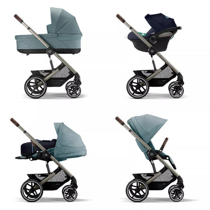 Balios S Lux Cybex | Taupe | Sky blue