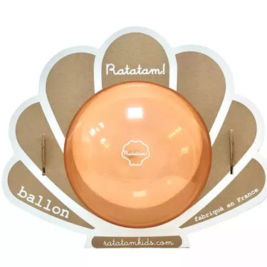 Ballon coquillage 20 cm | Orange